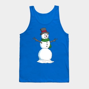 Snowman Tank Top